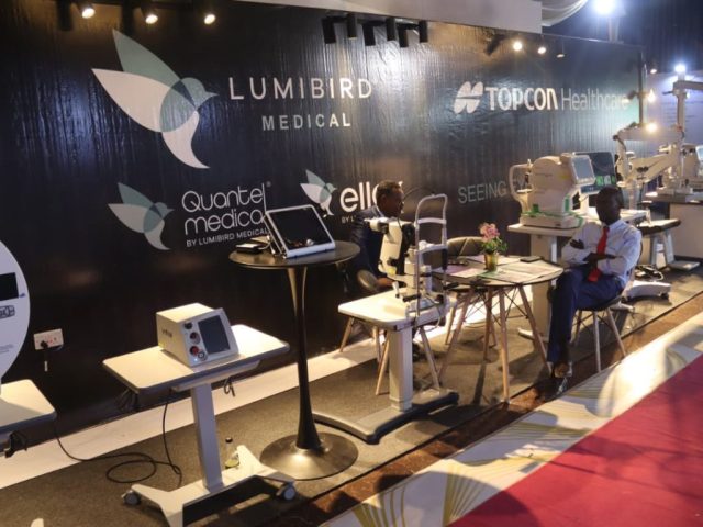 A Cross sectional view of some Quantel Medical Devices